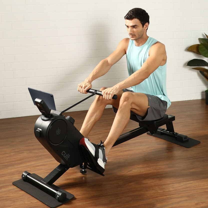 Cult SmartRowAeroGlide Magnetic Rower | 120Kg Max Weight | Quiet & Compact Home Use Rowing Machine(Foldable)