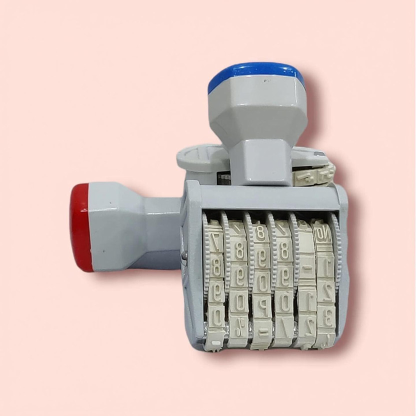 BRIZEM BRIZEM Number Stamp (Incl. ?, Kg, Gm, No.) - 6 Digits Without Pad/Manual/Rolling number rolling(standard, NA) - Flipkart Deal