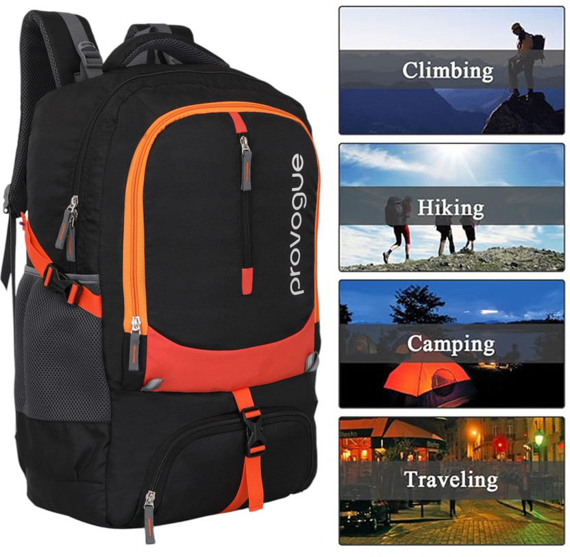PROVOGUE Rukshak SpeedTrail – Gear Up for the Ride Rucksack  - 36 L(Black)