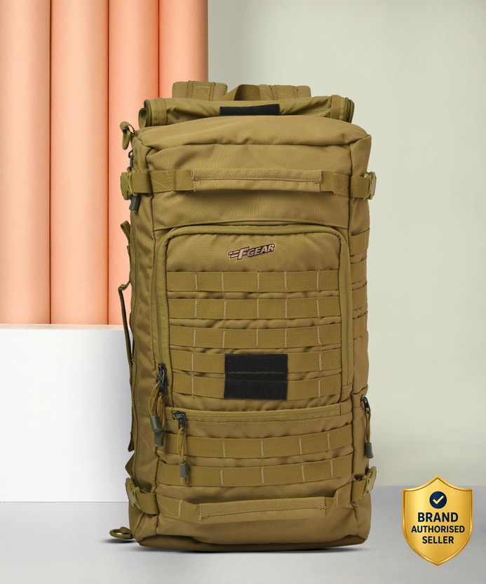 F Gear Military Garrison Khaki Rucksack  - 36 L(Brown)