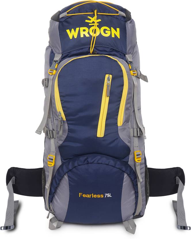 Trekking bag with rain cover online