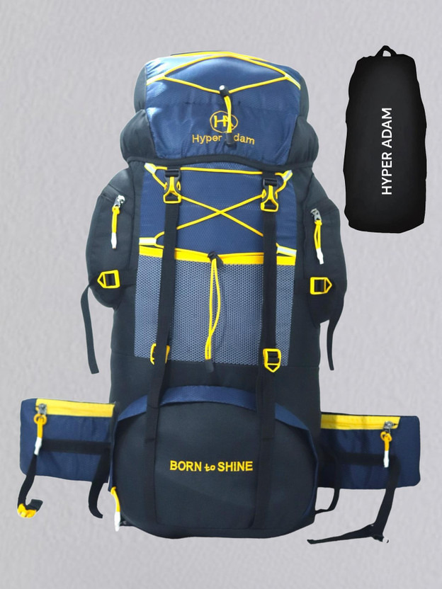 Hyper Adam TRAVEL BACKPACK FOR OUTDOOR SPORT HIKING TREKKING BAG CAMPING Rucksack  - 75 L(Multicolor)