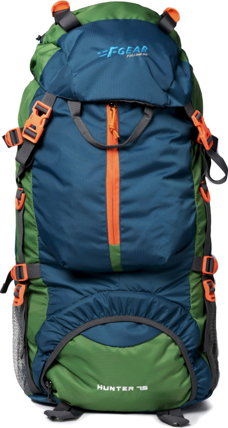 F Gear Hunter Rucksack  - 75 L(Green, Blue)