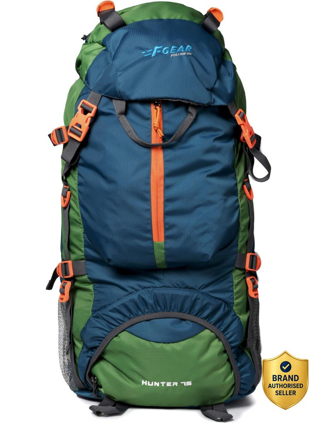 F Gear Hunter Rucksack  - 75 L(Green, Blue)