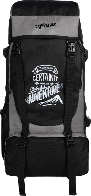 F Gear Ridge Trekking Backpack|Hiking|Camping Travel Tourist Outdoor Sport Rucksack Rucksack  - 32 L(Black)