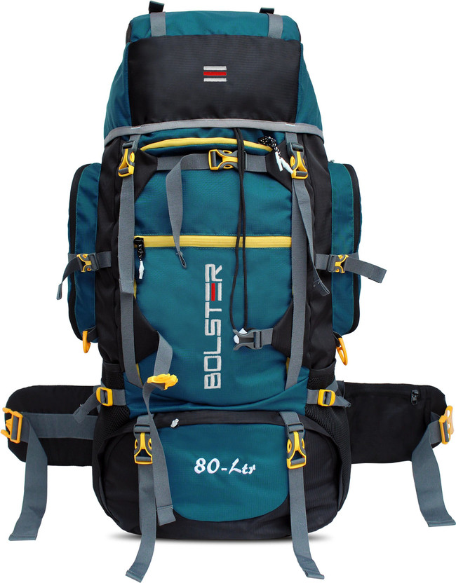 BOLSTER TRAVEL HIKING BACKPACK RUCKSACK TRAVEL - 80 L Rucksack  - 80 L(Blue)