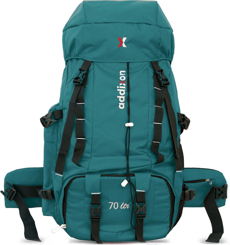 addixon TRAVEL BAG FOR HIKING WITH SHOE COMPARTMENT FOR WANDERLUST TRAVELLING Rucksack  - 70 L(Green)