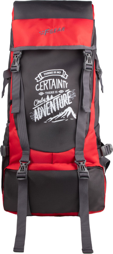 F Gear Ridge Trekking Backpack|Hiking|Camping Travel Tourist Outdoor Sport Rucksack Rucksack  - 32 L(Grey)