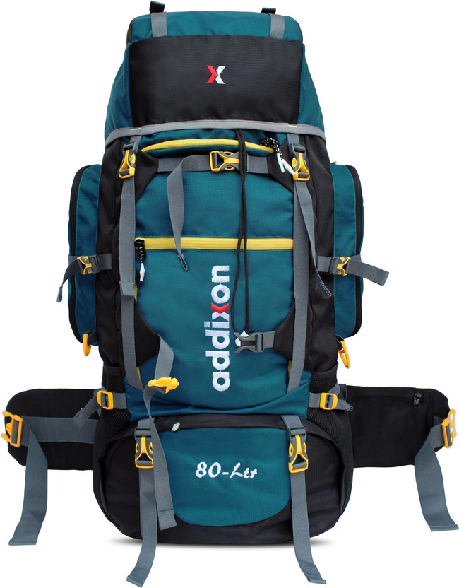 addixon TRAVEL HIKING BAGPACKS RUCKSACK TRAVEL BACKPACK FOR ADVENTURES TREKS ( 1 YEAR WARRANTY) Rucksack  - 80 L(Green, Black)