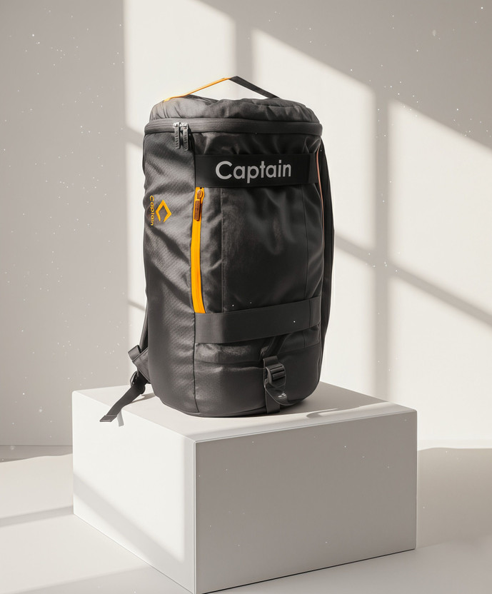 CAPTAIN Travel Gear Backpack for Sport Camping Hiking Trekking Bag Rucksack  - 35 L(Grey)