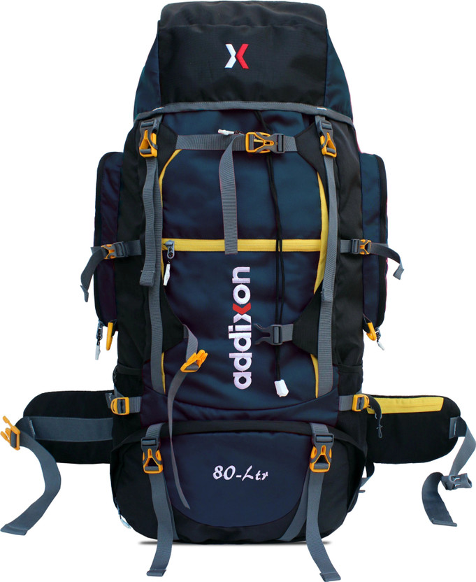 addixon TRAVEL HIKING BAGPACKS RUCKSACK TRAVEL BACKPACK FOR ADVENTURES TREKS ( 1 YEAR WARRANTY) Rucksack  - 80 L(Blue, Black)