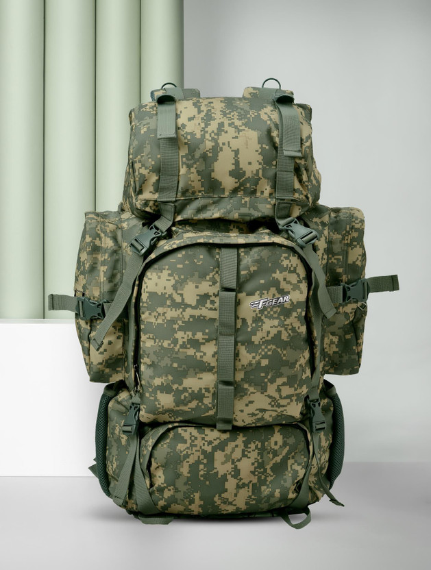 F Gear Neutron Marpat ACV Digital Camo Rucksack  - 50 L(Green)