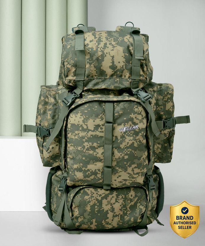 F Gear Neutron Marpat ACV Digital Camo Rucksack  - 50 L(Green)