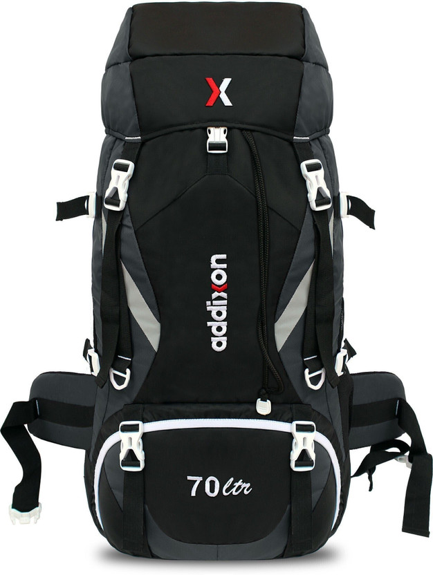 addixon Travel Bag for Outdoor Sport Hiking camping Trekking Bag for Extreme Adventure Rucksack  - 70 L(Grey)