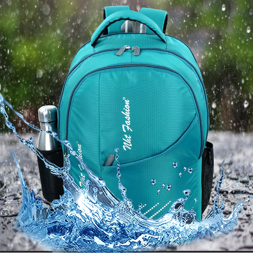 nht fashion Medium Waterproof School Bag/College Bag 35 L Laptop Backpack(Green)