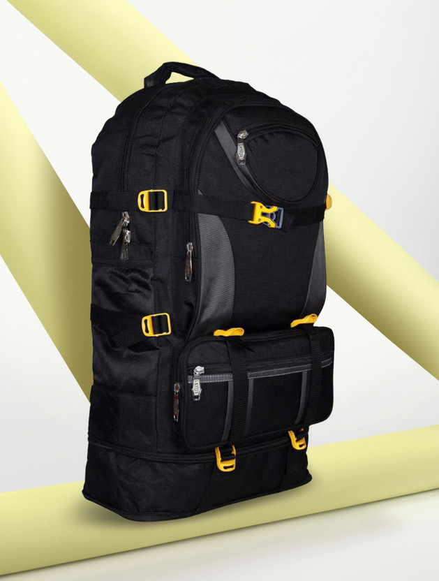 Fast look ravel Backpack for Sport Camping Hiking Trekking Bag Rucksack  - 50 L(Black)