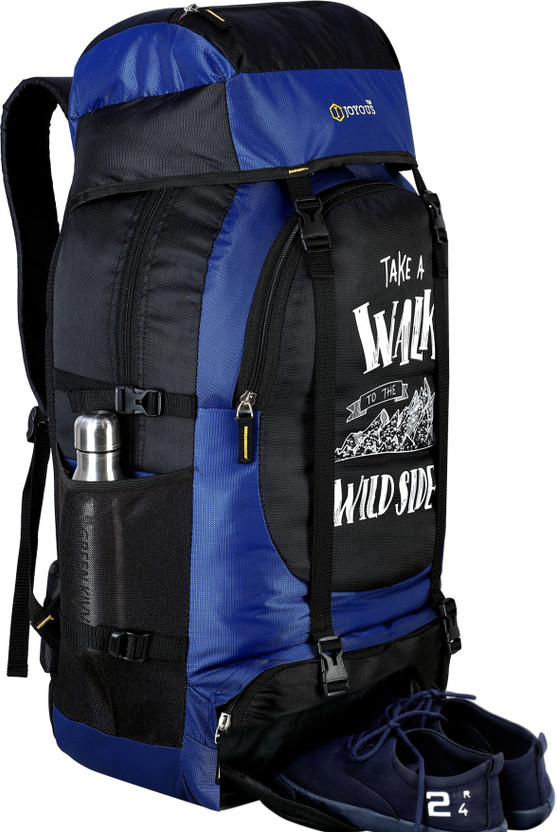TRIPCASE UNISEX Water Proof Mountain RucksackHiking/Trekking/Camping Bag/Backpack Rucksack  - 70 L(Blue)