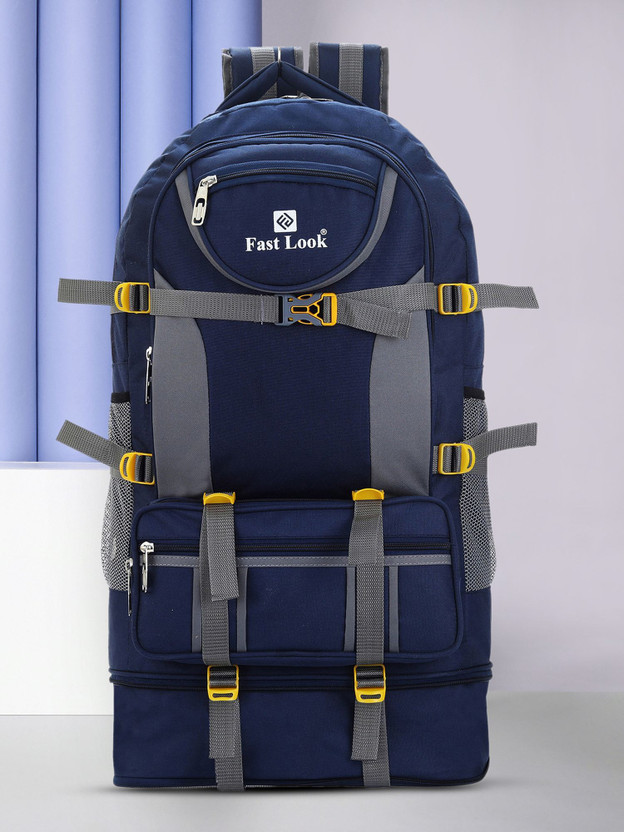 Fast look Travel Backpack for Sport Camping Hiking Trekking Bag Rucksack  - 60 L(Blue)