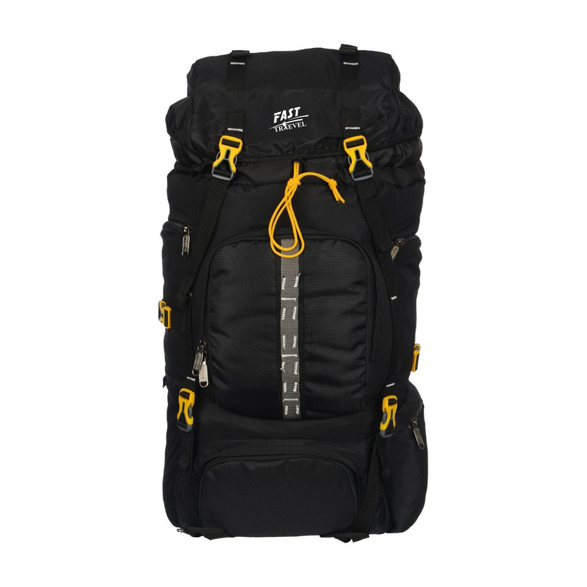 fast fast travel mountain bag High Quality With Shoe Compartment 90 L(Black, Backpack) - Flipkart Deal