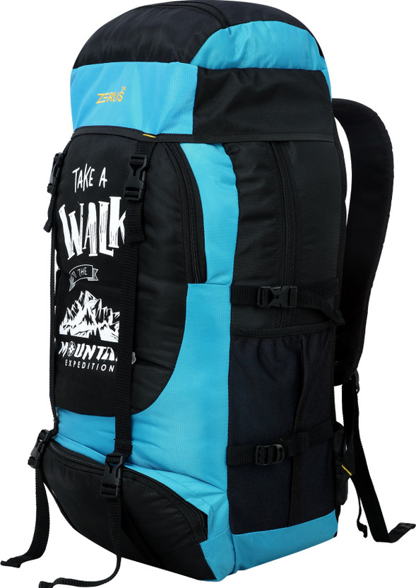 ZERUS Adventure Rucksack Bag For Men Women Hiking Camping And Mountain Tours Rucksack  - 55 L(Multicolor)