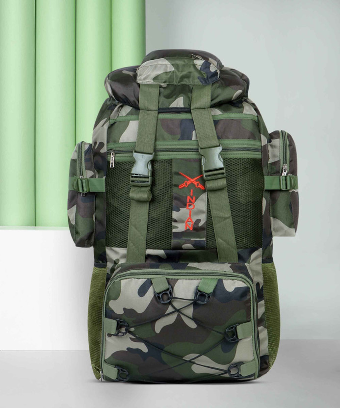 hamy Travel Rucksack for Outdoor Sport Camping Hiking Trekking Bag-(Green) Rucksack  - 90 L(Green)