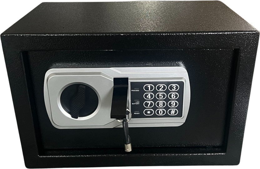 STS Digital Security Safe Box Lock Safe for Money Jewelry Documents Safe Locker(Keypad)
