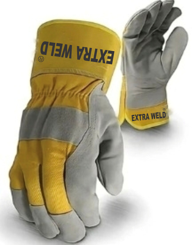 EXTRAWELD PS 261 Leather  Safety Gloves(Pack of 2)