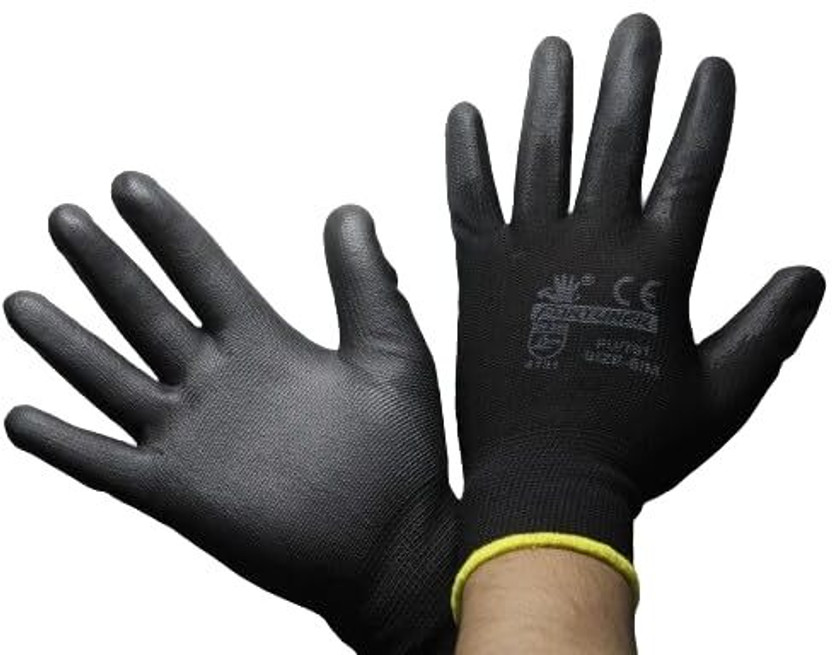 fortuner PU Coated Multipurpose gloves for Household, Industrial Use Synthetic  Safety Gloves(Pack of 20)