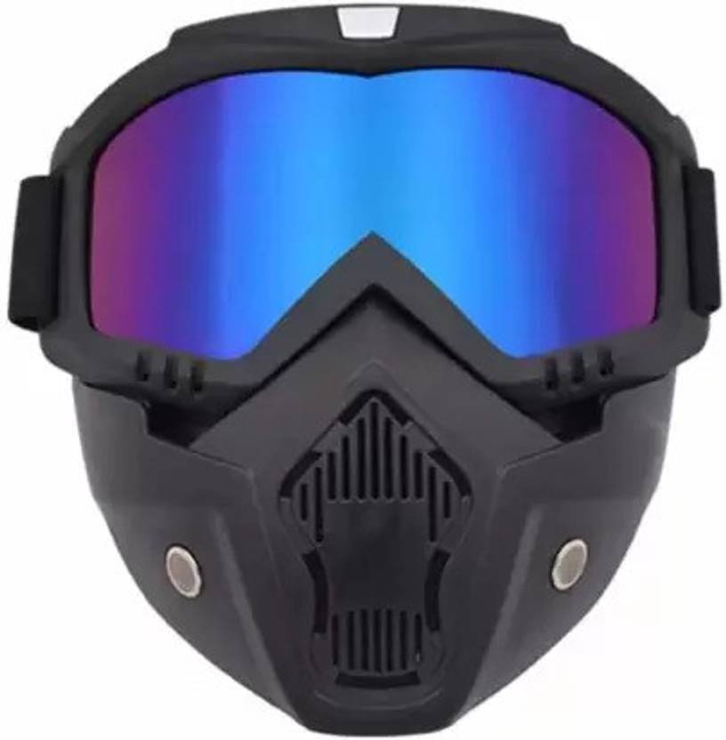 SRPHERE 27 BIKE HELMET GOGGLES WITH MAKS RAINBOW 200 Blowtorch Safety