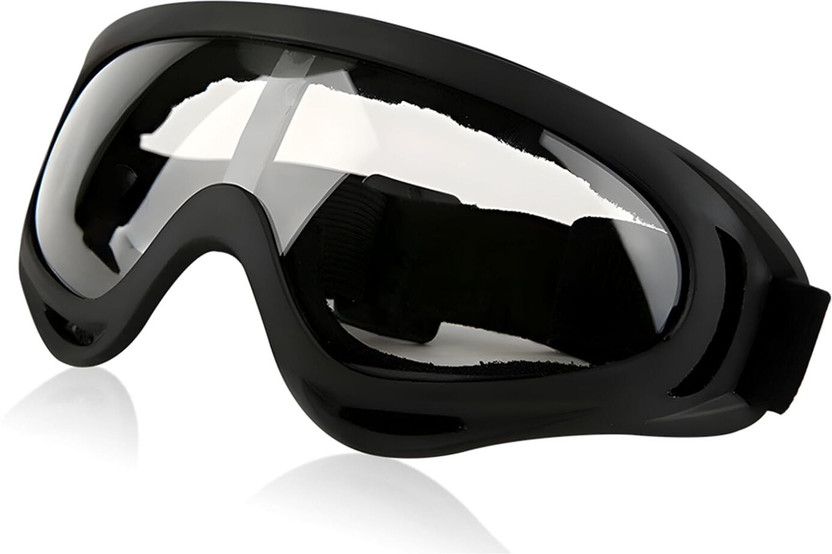 BRXR Multi Anti-UV Eyewear Helmet Goggles for Dirt Bike | Unisex Outdoor Riding & Power Tool Safety Goggle | Dustproof, Windproof | Pack of 1 Laboratory  Safety Goggle(Free-size)