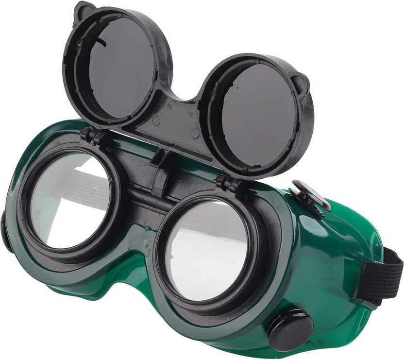 angelsafety Welding Goggles Flip-up Lenses Welder Labour Working Safety Protective Welding, Power Tool  Safety Goggle(Free-size)