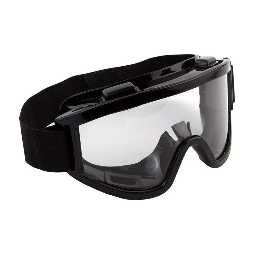 Style Eva Motorbike ATV/Dirt Bike Racing Transparent Goggles with Adjustable Strap Motorcycle Goggles Laboratory, Power Tool, Welding, Wood-working  Safety Goggle(Free-size)