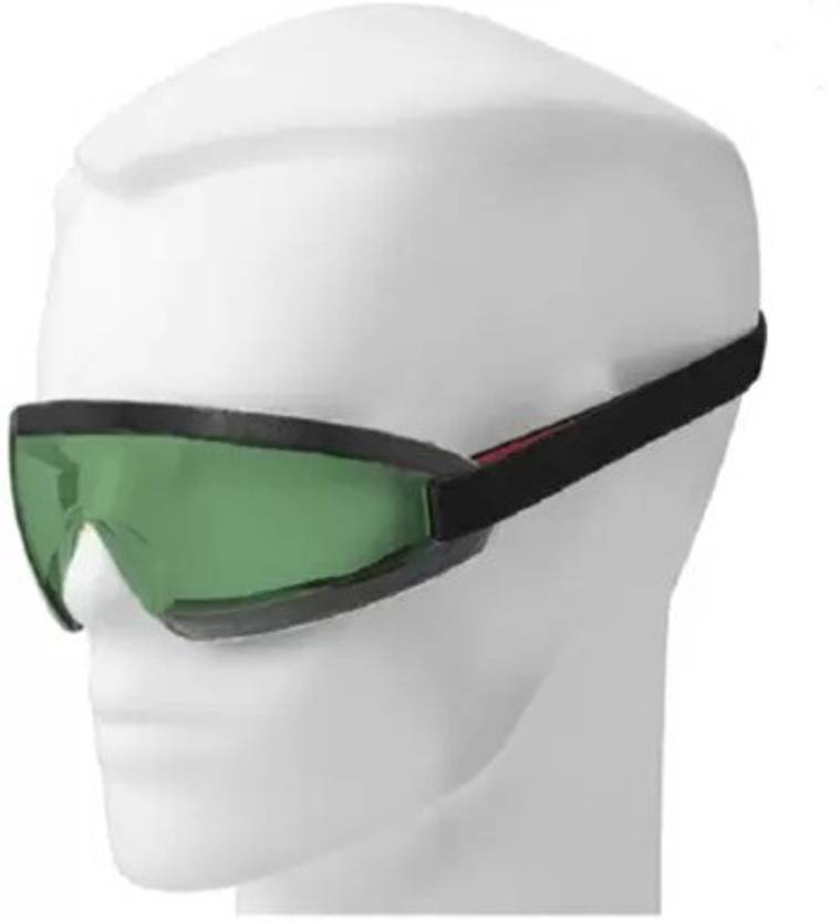 IdealOrb Unisex Green Glider Safety Goggles For Driving, Sccoba Diving