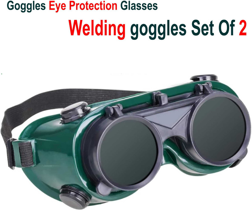 PRAGATI URZA New Heavy Best duty Welding Safety Goggle Free Size Pack of 1pcs FV Heavy duty Welding Safety Goggle Free Size Pack of 1pcs FV Welding  Safety Goggle(Free-size)