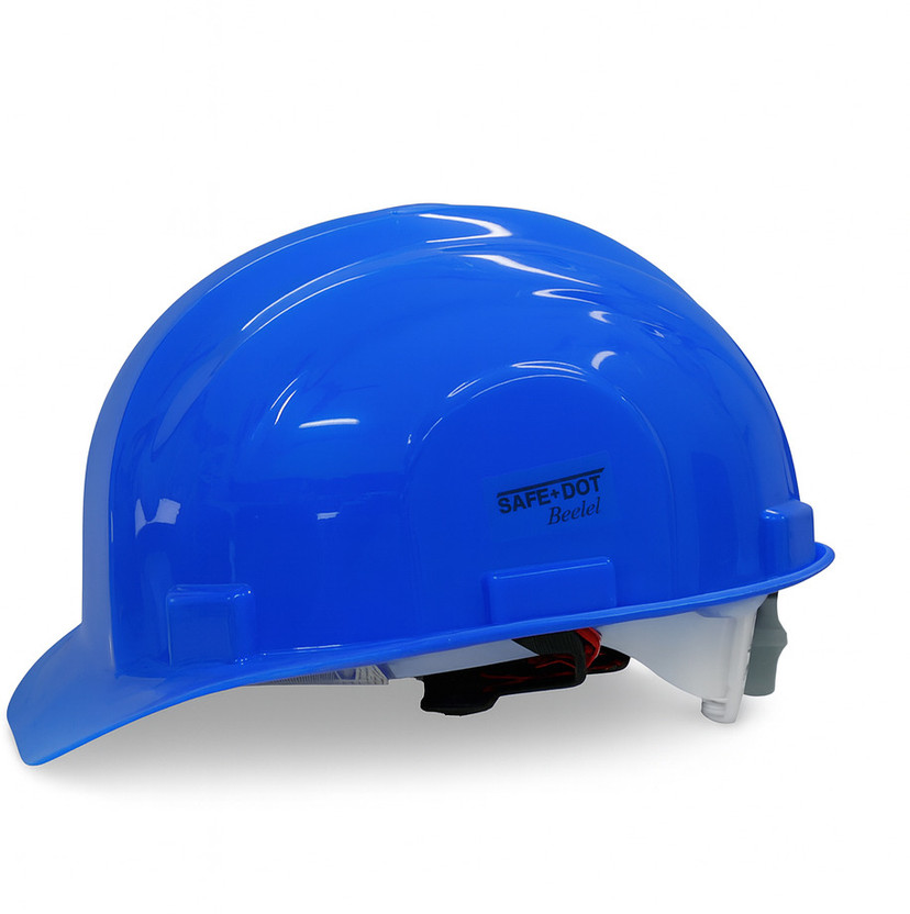 SAFEDOT SAFEDOT Safety Helmet for Construction & Industrial Use Hard Hat Adjustable Ratchet Fit Construction Helmet(Size - 26) - Flipkart Deal
