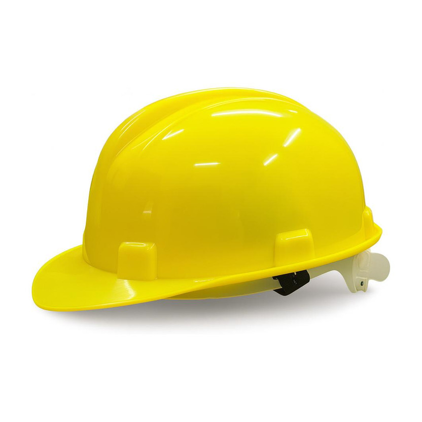 SAFEDOT Industrial Safety Helmet with Adjustable Safety Hard Hat for Factory, Site & Construction Helmet(Size - 26)