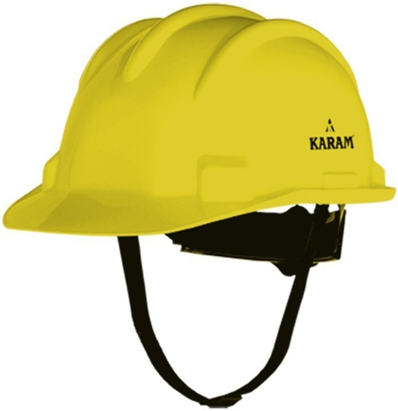 Karam 521 Construction Helmet(Size - FREE-SIZE)