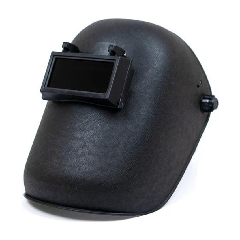Buildingshop Black Glass Flip-Up Front Window Welding Helmet Welding Helmet(Size - 18)