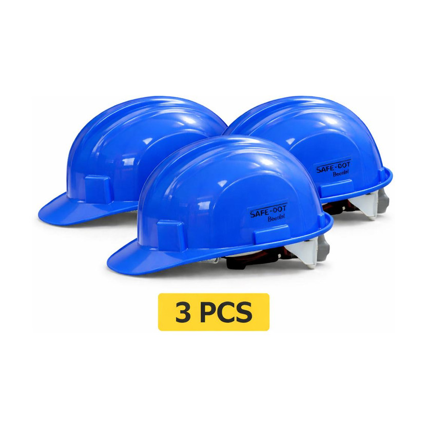 SAFEDOT SAFEDOT Safety Helmet for Construction & Industrial Use Hard Hat Adjustable Ratchet Fit Construction Helmet(Size - 26) - Flipkart Deal