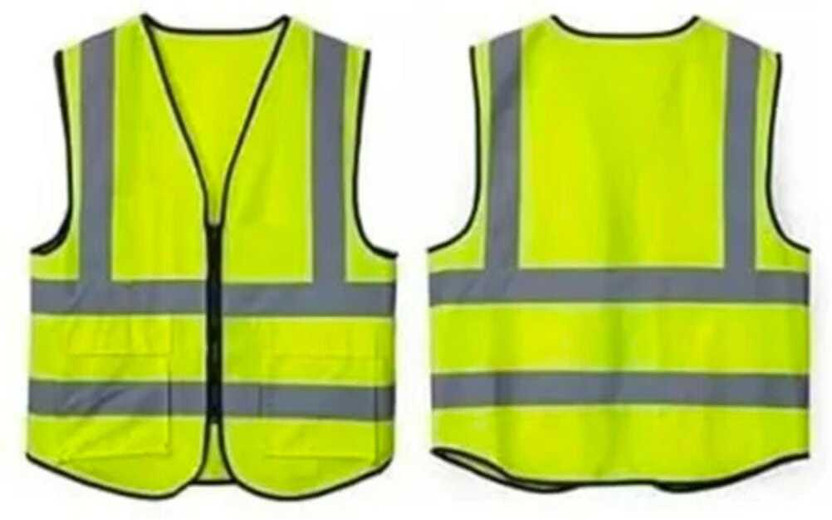 VIJAY VIJAY SAFETY EQUIPMENTS safety01 Safety Jacket(neno green) - Flipkart Deal