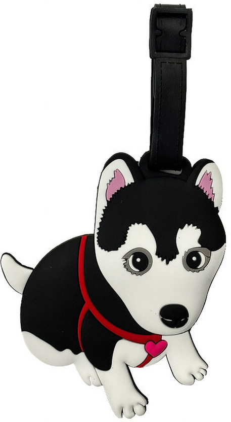 EITHEO Silicone Travel Luggage Tags for Suitcases Bags Dog Luggage Tag Luggage Tag(Multicolor)