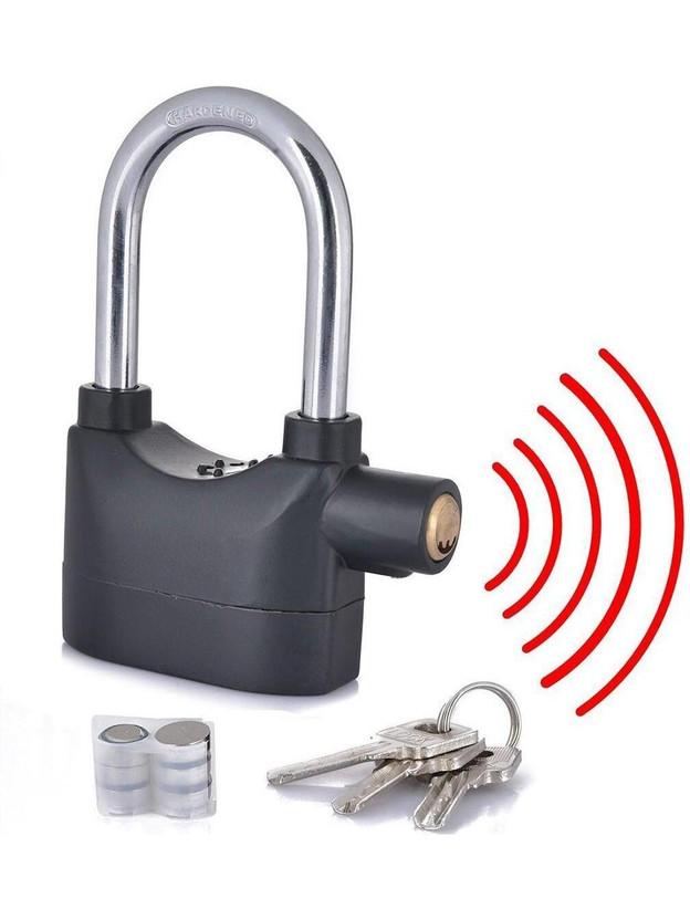 Pushcart Pushcart PUSHCART_ALARM_LOCK Safety Lock(Black) - Flipkart Deal