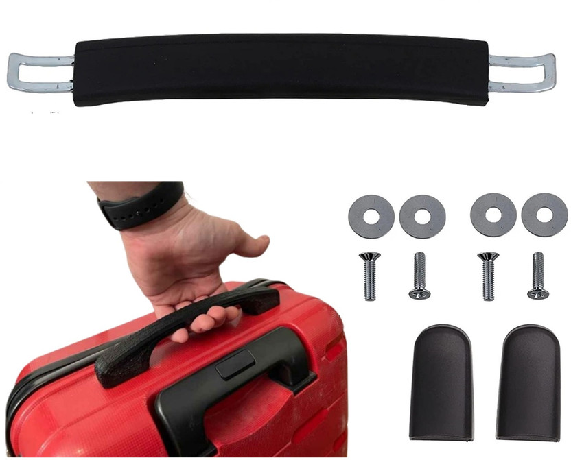 Tumery Repair Replacement Luggage Pull Handle for all Branded suitcase Luggage 1 Pcs Luggage Strap(Black)