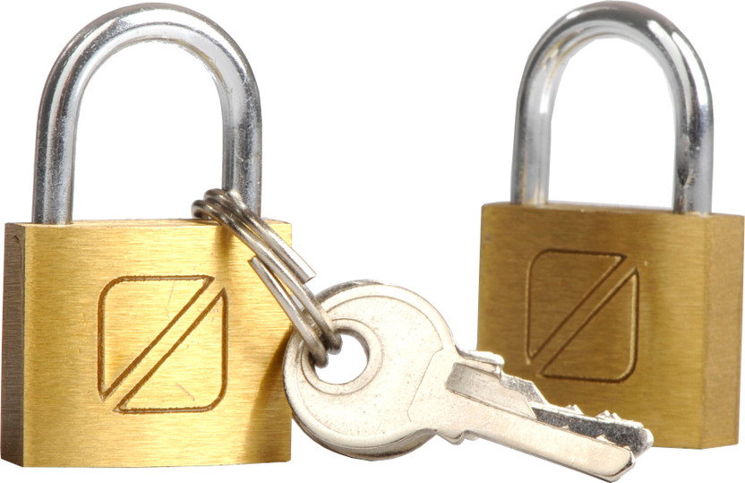Travel Blue 2X Pad Lock 20 mm(Gold)