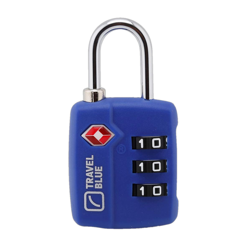 TRAVEL BLUE TSA Combination Lock Safety Lock(Blue)
