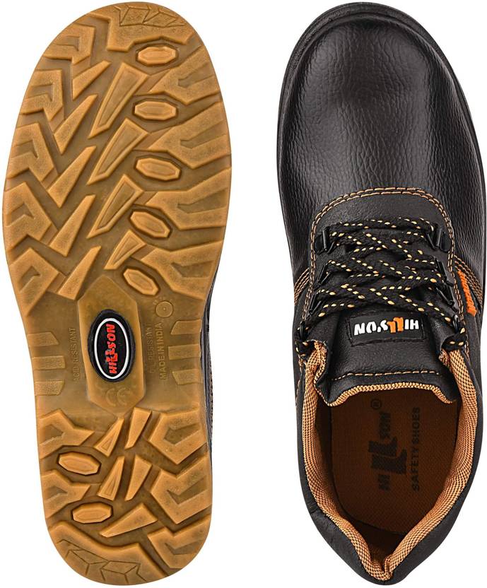 HILLSON WORKOUT HILLSON WORKOUT Steel Toe Synthetic Leather Safety Shoe