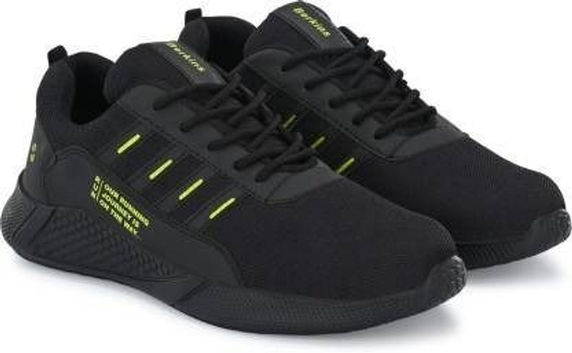 Berkins Steel Toe Mesh Safety Shoe(Black, S2, Size 8)