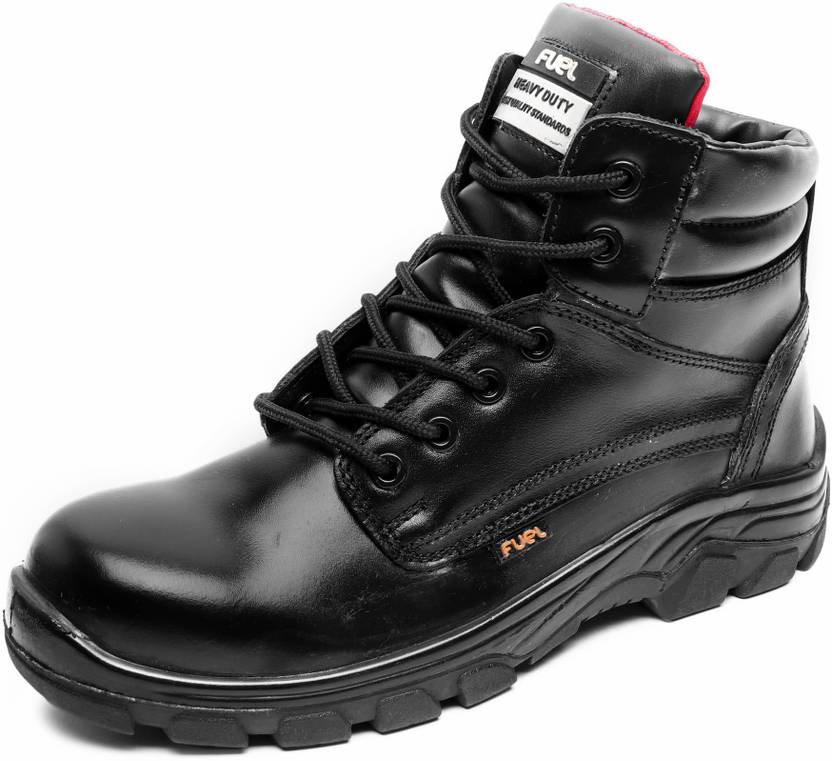 Fuel XOSTALLION/HCBLACK07 Steel Toe Leather Safety Shoe Price in