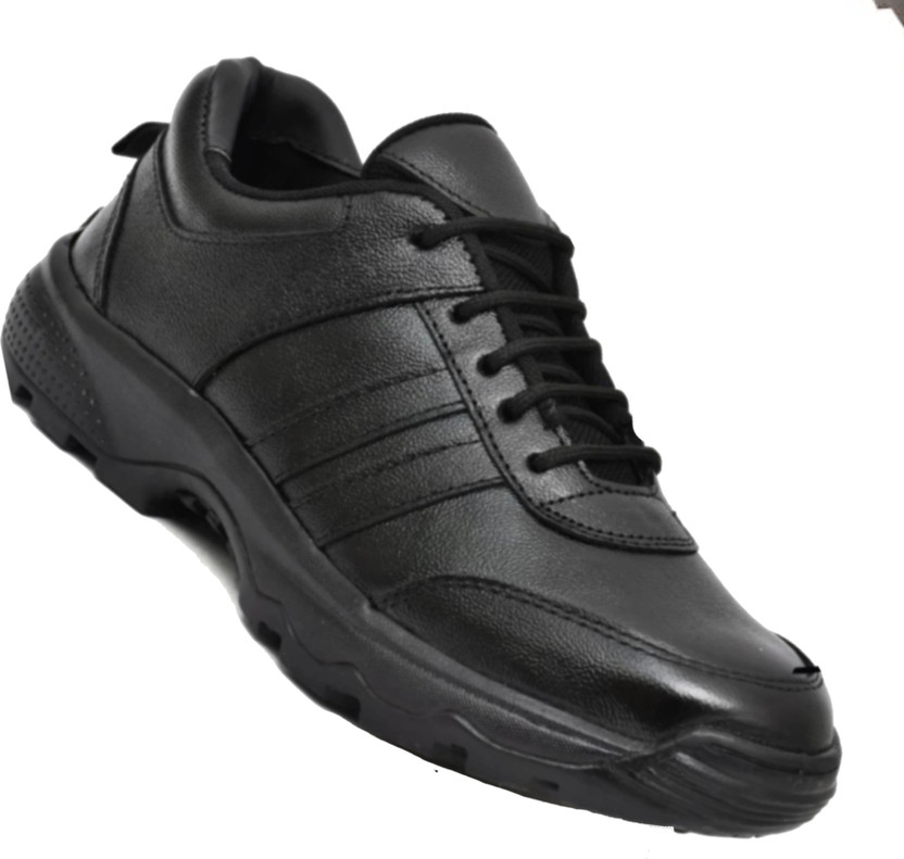 UNISIP Steel Toe Leather Safety Shoe(Black, S1P, Size 9)
