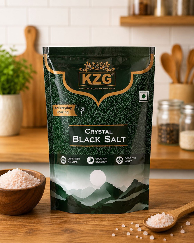 HONEY BLACK KZG BLACK SALT Black Salt(1000 g)